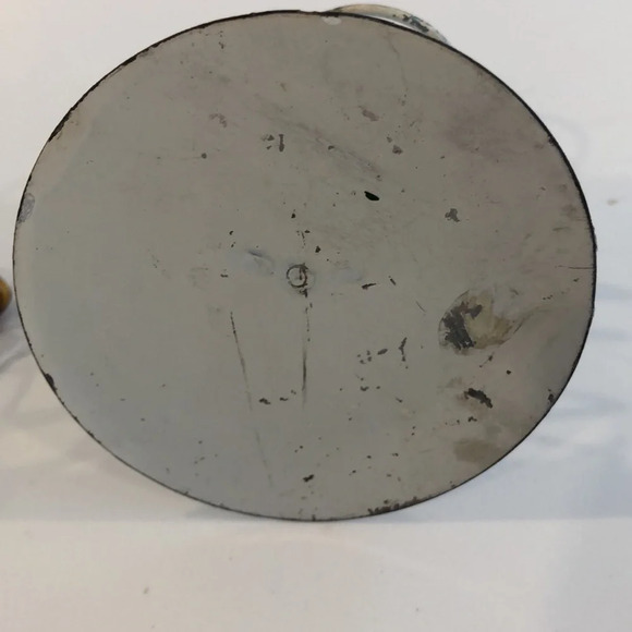 Ice cream  cone salt and pepper shakers vintage Amber glass with nesting station - Picture 12 of 12